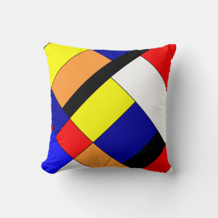 Cojín Decorativo Homenaje a Mondrian