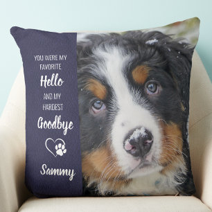 Cojín Decorativo Homenaje favorito para Mascotas modernos y persona