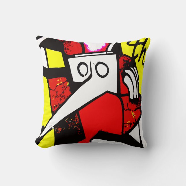 Cojín Decorativo Hominid (Anverso)