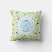 Honey Bee Pastel Blue