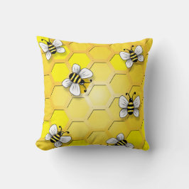 Cojín Decorativo Honey Bee Pillow