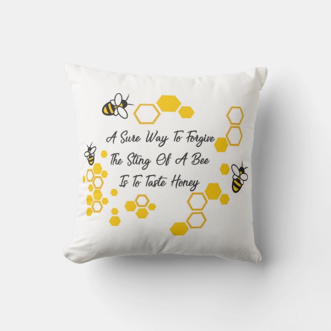 Cojín decorativo Honeybee (Anverso)