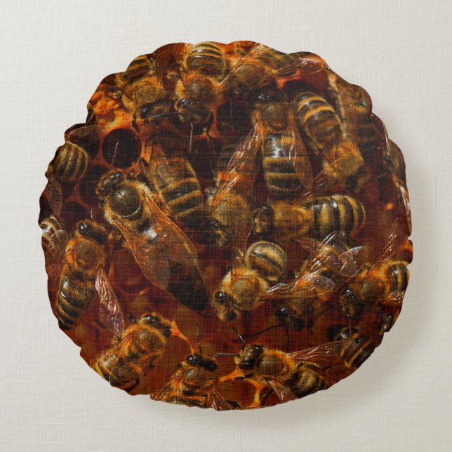 COJÍN DECORATIVO HONEYBEES 7 (Anverso)