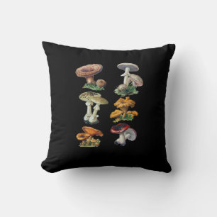 Cojín Decorativo Hongos Cottagecore Goblincore Estética Hongo