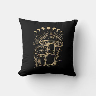 Cojín Decorativo Hongos & Minimalismo Cabaña Estética Goblinco