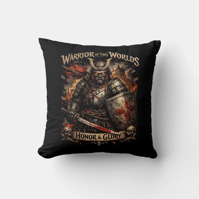 Cojín Decorativo Honor & Glory (Anverso)