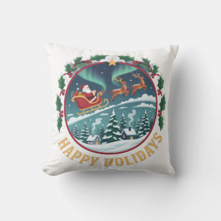 Cojín Decorativo hoodie Happy Holidays