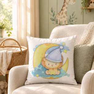 Cojín Decorativo Hora de dormir del león bebé
