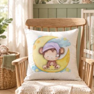 Cojín Decorativo Hora de dormir del monito