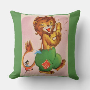 Cojín Decorativo Horace el León y amigo