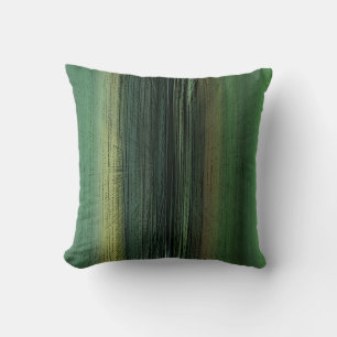 Cojín Decorativo Horizonte de eventos 6711 - Arte abstracto verde