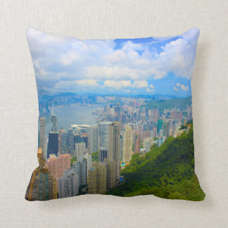 Cojín Decorativo Horizonte de Hong Kong