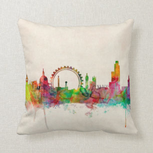 Cojín Decorativo Horizonte de Londres Inglaterra
