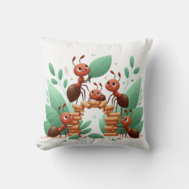 Cojín Decorativo Hormigas en el Pillow de Wonderland