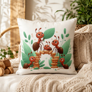 Cojín Decorativo Hormigas en el Pillow de Wonderland