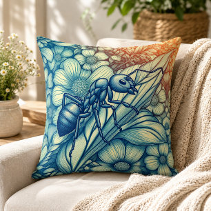 Cojín Decorativo Hormigas en el Pillow de Wonderland