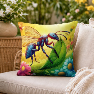 Cojín Decorativo Hormigas en el Pillow de Wonderland