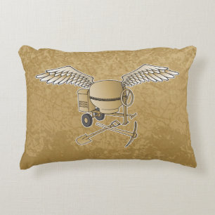 Cojín Decorativo Hormigonera beige