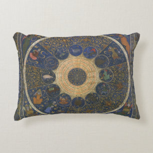 Cojín Decorativo Horóscopo de gobernantes antiguos, Zodiaco islámic