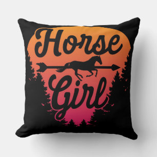 Cojín Decorativo Horse girl horseback