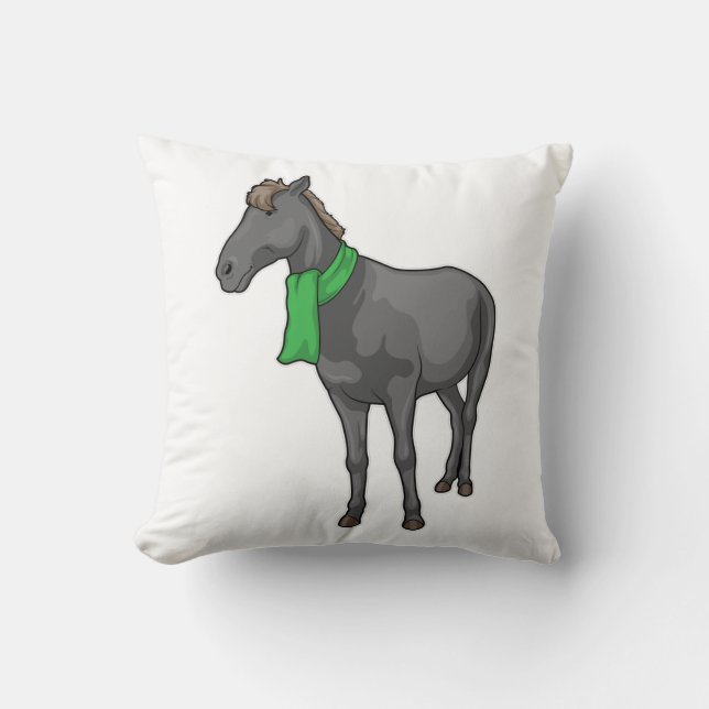 Cojín Decorativo Horse Scarf (Anverso)