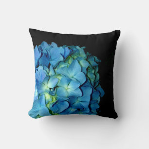 Cojín Decorativo Hortensia Azul
