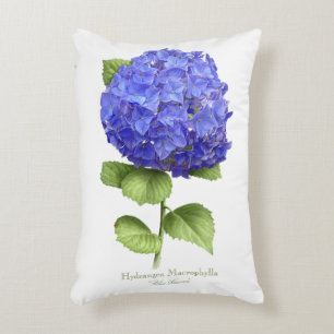 Cojín Decorativo Hortensia Azul