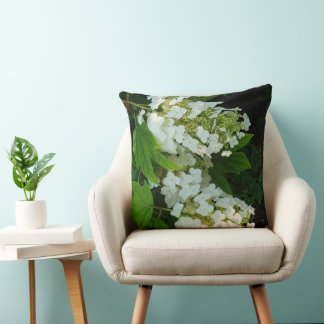 Cojín Decorativo Hortensia de hoja de roble