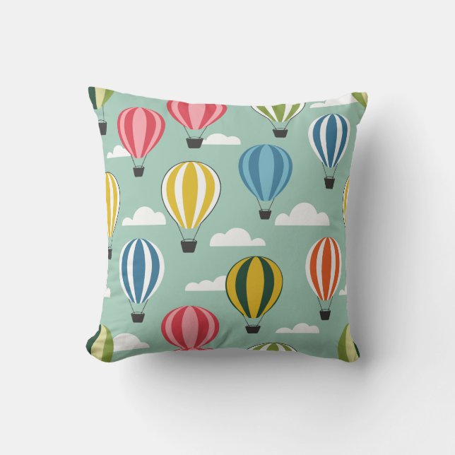 Cojín Decorativo Hot air balloons (Anverso)