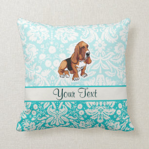 Cojín Decorativo Hound Basset; Cuesta