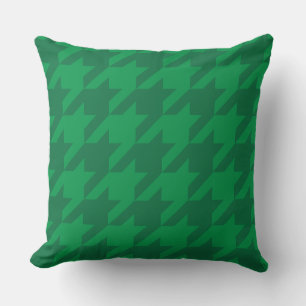 Cojín Decorativo Houndstap verde del bosque