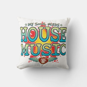 Cojín Decorativo House Music Soul Cushion