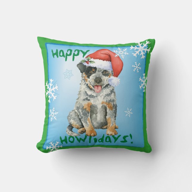 Cojín Decorativo Howliday feliz ACD (Anverso)