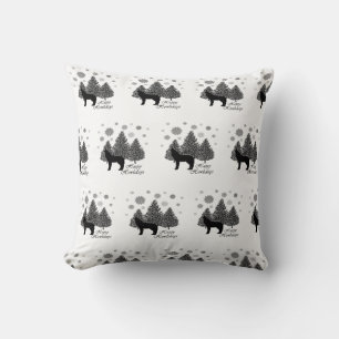 Cojín Decorativo Howlidays Leopard Pattern Snow