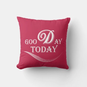 Cojín Decorativo Hoy es un buen día