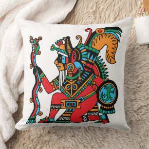 Cojín Decorativo Huehuecoyotl - El Viejo Coyote - Un Trickster