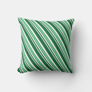 Cojín Decorativo Huella de menta verde