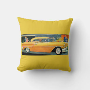 Cojín Decorativo Huella dorada Rocket 88 de los años 1950