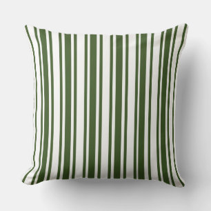 Cojín Decorativo Huella verde oliva/almohada de cheurón