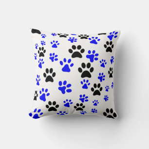 Cojín Decorativo Huellas de Amante de Perros