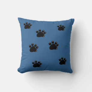 Cojín Decorativo Huellas de patas de perro