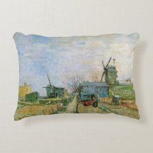 Huerto en Montmartre por Vincent van Gogh