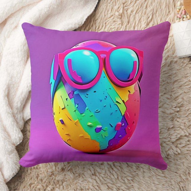 Cojín Decorativo Huevo colorido de Guay (Manta)
