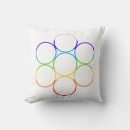 Cojín Decorativo Huevo de la vida Chakra