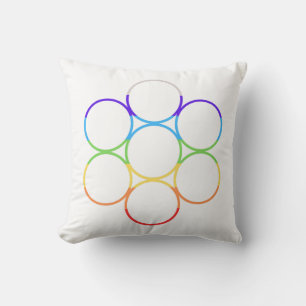 Cojín Decorativo Huevo de la vida Chakra