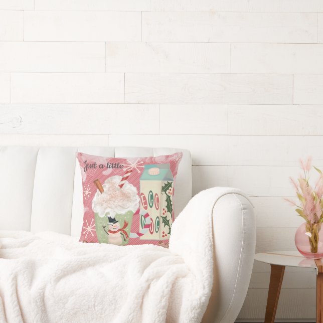 Cojín Decorativo Huevo Nog Holiday (Sofá)