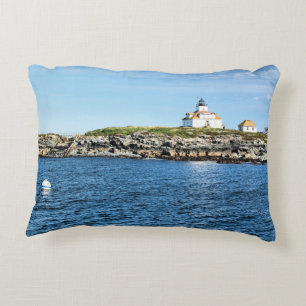 Cojín Decorativo Huevo Rock Lighthouse Bar Harbour Maine Accent Pil