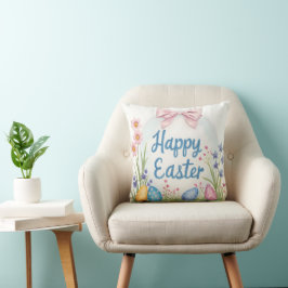 Cojín Decorativo Huevos de Pascua Populares Colección Hermosa