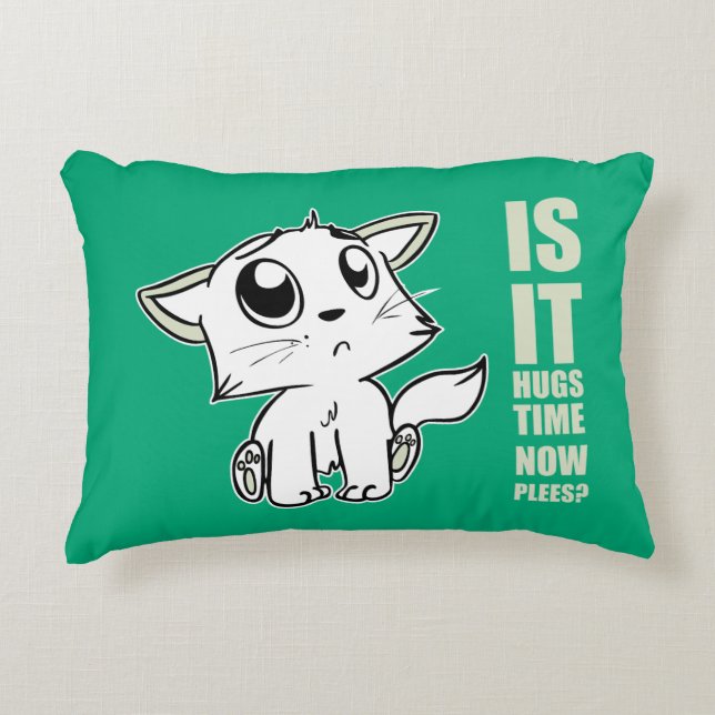 Cojín Decorativo Hugs time (Anverso)