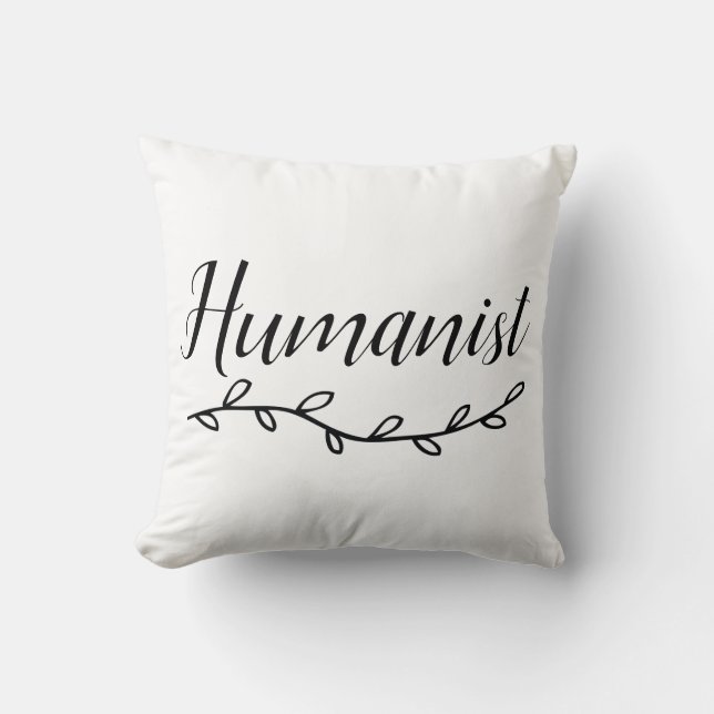 Cojín Decorativo Humanista (Anverso)